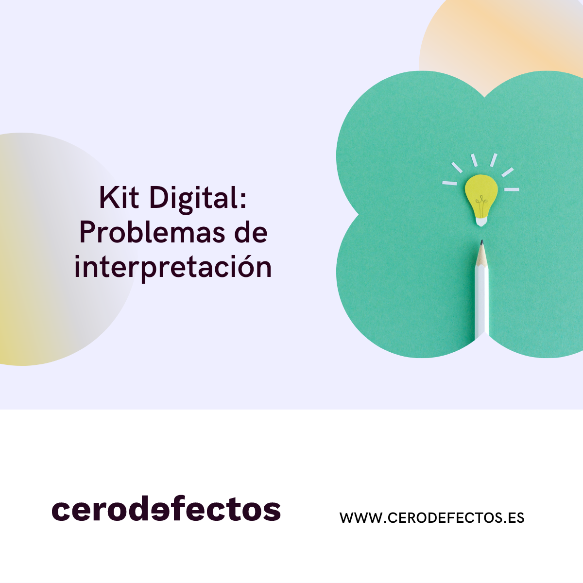 Kit Digital: problemas de interpretación